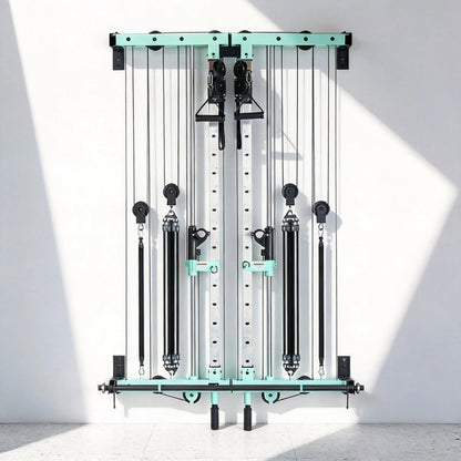Folding Wall-Mounted Smith Machine