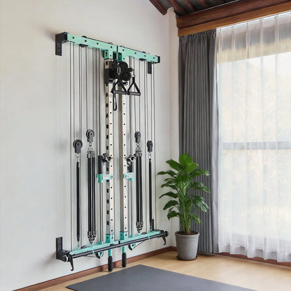 Folding Wall-Mounted Smith Machine