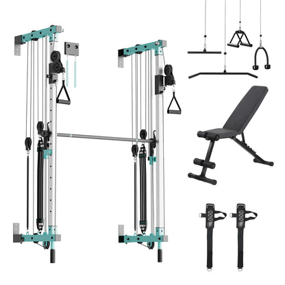 Folding Wall-Mounted Smith Machine