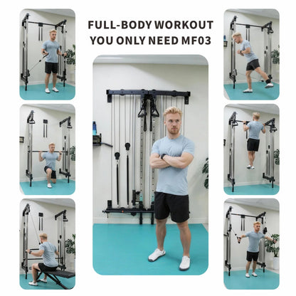 Folding Wall-Mounted Smith Machine