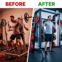 Fitness Equipment Strength Exercise Shoulder Press Smith Machine — Before & After