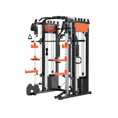 Home Gym Smith Machine Cable Crossover Weightlifting Sports Training