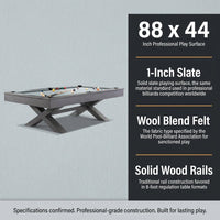 The Blake 8' Pool Table — Results & Stats