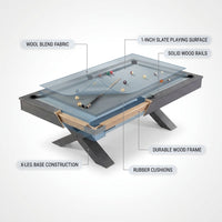The Blake 8' Pool Table — How It Works