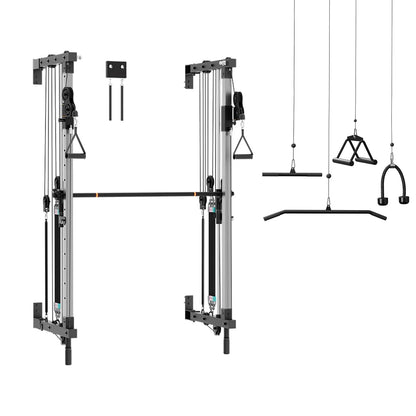 Folding Wall-Mounted Smith Machine